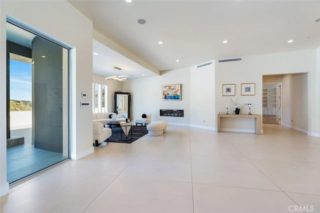 109 Buckskin Rd, Bell Canyon, CA 91307 - tiled living area featuring recessed lighting and baseboards
