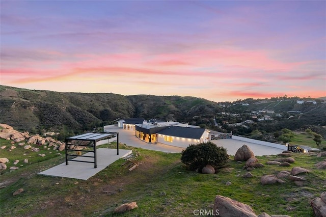 109 Buckskin Rd, Bell Canyon, CA 91307 - aerial view at dusk