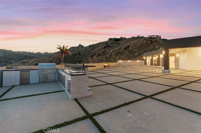 109 Buckskin Rd, Bell Canyon, CA 91307 - view of patio / terrace featuring area for grilling and a mountain view