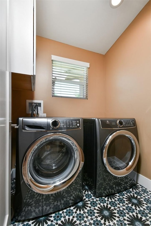 20516 Aetna St, Woodland Hills, CA 91367 - washroom featuring washing machine and dryer and cabinet space