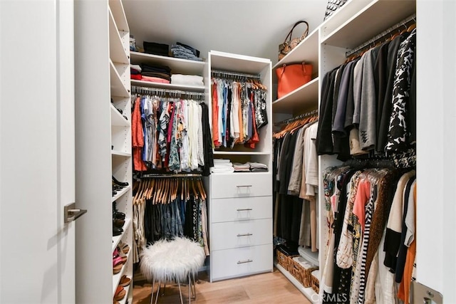 20516 Aetna St, Woodland Hills, CA 91367 - spacious closet featuring light wood finished floors