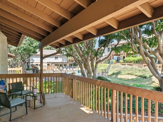 6390 Rancho Mission Rd Unit 202, San Diego, CA 92108 - view of deck