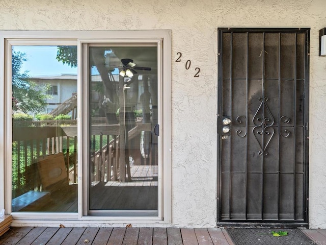 6390 Rancho Mission Rd Unit 202, San Diego, CA 92108 - entrance to property featuring stucco siding