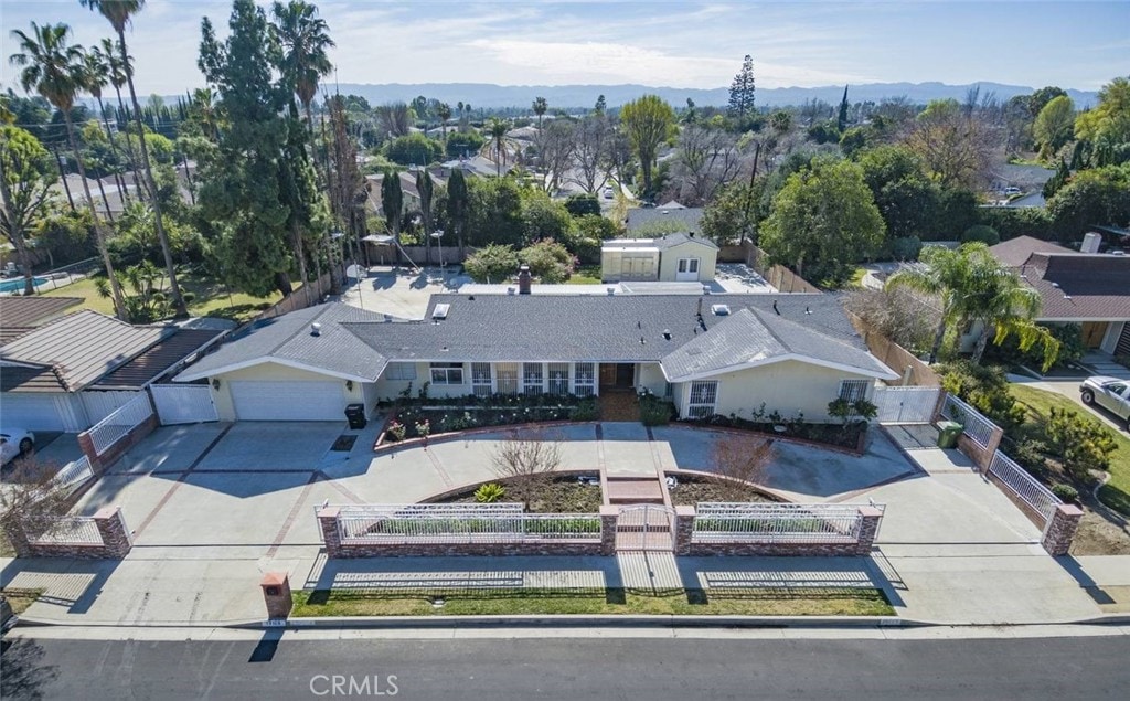 19128 Prairie St, Northridge, CA 91324 - view of subject property featuring a mountainous background