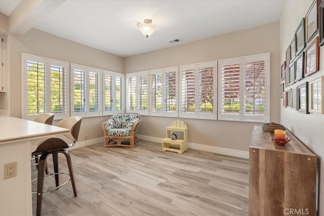 81 Via Larga Vis, Bonsall, CA 92003 - office space with healthy amount of natural light and light wood-style flooring