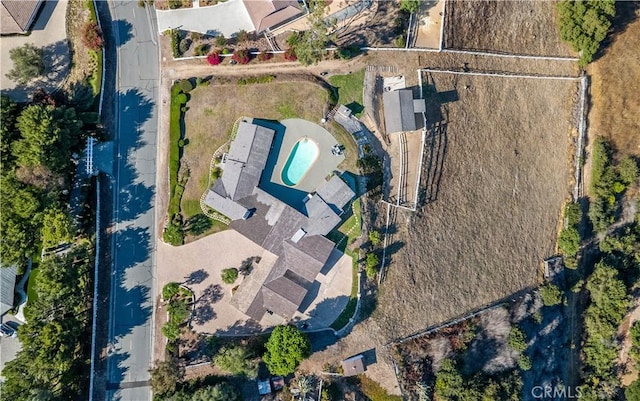 13 Buggy Whip Dr, Rolling Hills, CA 90274 - aerial view of property and surrounding area featuring a pool area