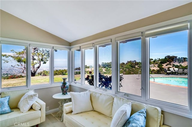 13 Buggy Whip Dr, Rolling Hills, CA 90274 - sunroom / solarium with lofted ceiling and baseboards