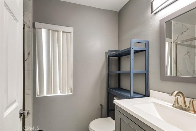 13203 Gyna Ln, La Puente, CA 91746 - full bath featuring vanity and a marble finish shower