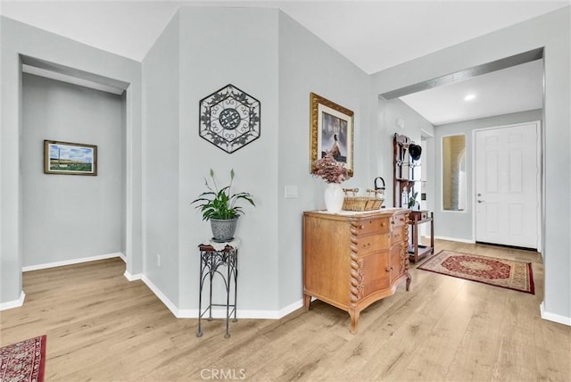 11444 River Run St, Apple Valley, CA 92308 - entryway featuring wood finished floors and baseboards