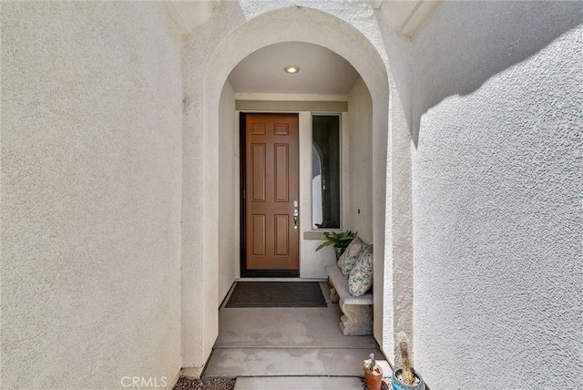 11444 River Run St, Apple Valley, CA 92308 - view of exterior entry with stucco siding
