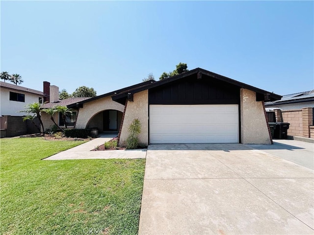 10349 Victoria St, Rancho Cucamonga, CA 91701 - single story home featuring driveway, a front yard, a garage, and stucco siding