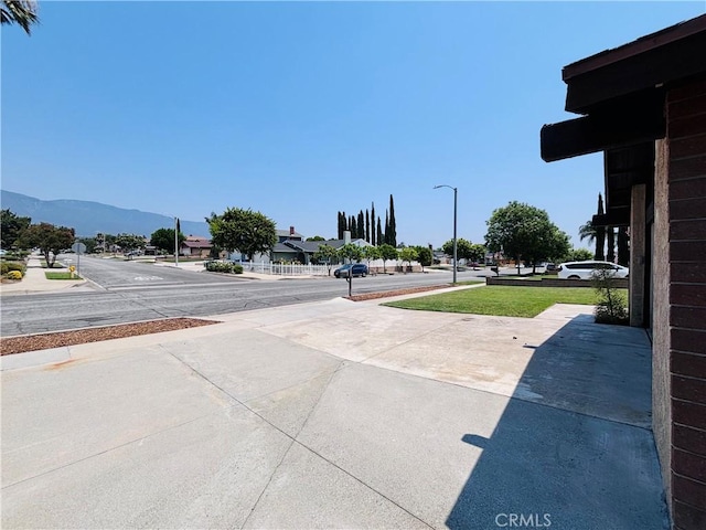 10349 Victoria St, Rancho Cucamonga, CA 91701 - view of yard with a mountain view