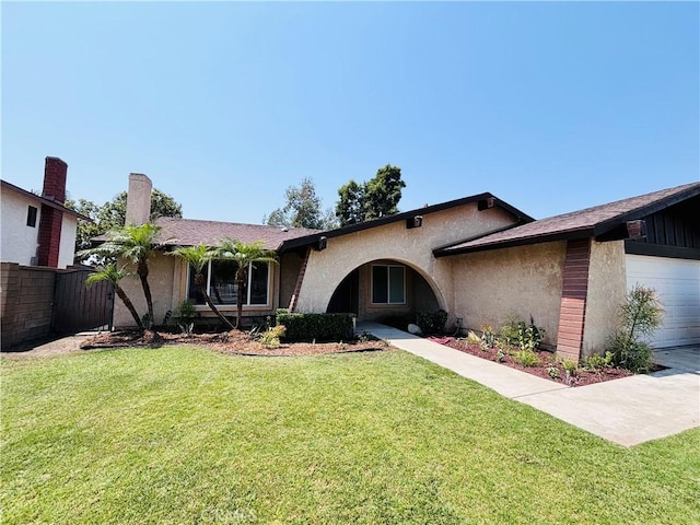 10349 Victoria St, Rancho Cucamonga, CA 91701 - ranch-style house with stucco siding and an attached garage
