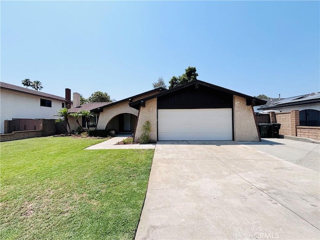 10349 Victoria St, Rancho Cucamonga, CA 91701 - ranch-style house with driveway, a garage, and stucco siding