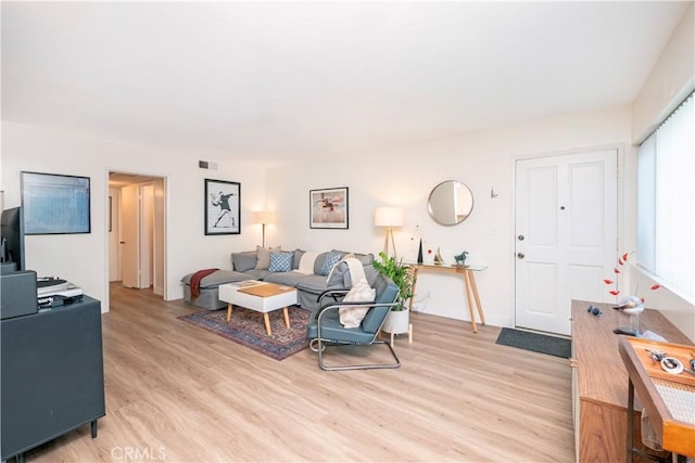 6160 Whitsett Ave Unit 4, North Hollywood, CA 91606 - living room featuring light wood-style flooring