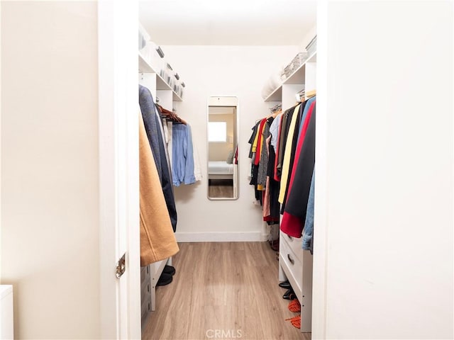 6160 Whitsett Ave Unit 4, North Hollywood, CA 91606 - spacious closet with wood finished floors