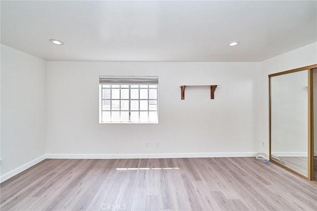 15832 Apollo Pl, Gardena, CA 90249 - spare room featuring light wood-style flooring and recessed lighting