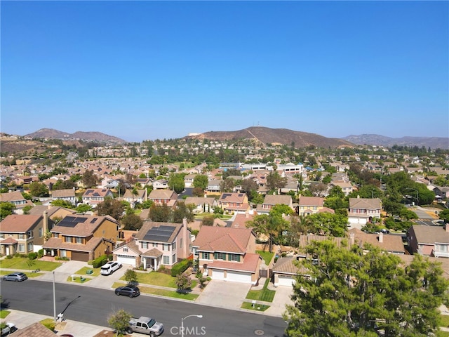827 La Cadena Ln, Corona, CA 92879 - aerial view of residential area with a mountain backdrop