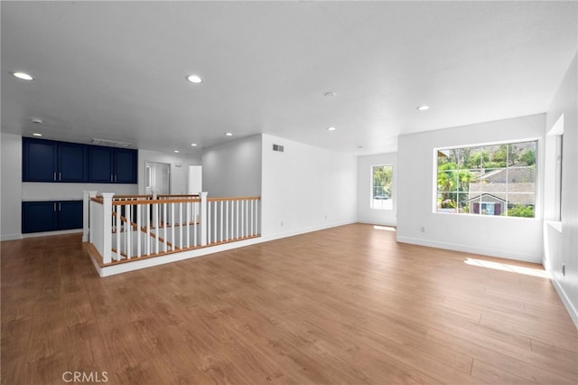 827 La Cadena Ln, Corona, CA 92879 - spare room with light wood-type flooring and recessed lighting