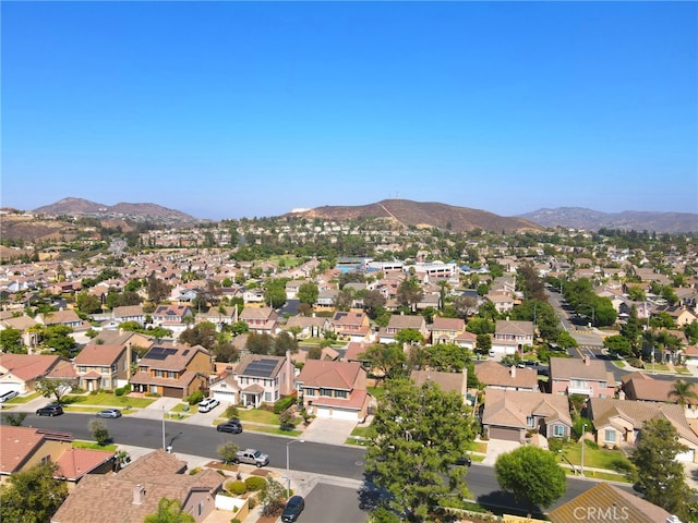 827 La Cadena Ln, Corona, CA 92879 - aerial view of property's location with nearby suburban area