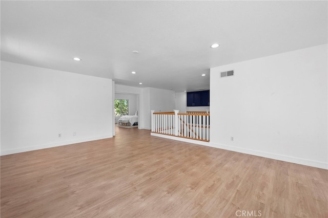 827 La Cadena Ln, Corona, CA 92879 - empty room featuring recessed lighting and light wood-type flooring
