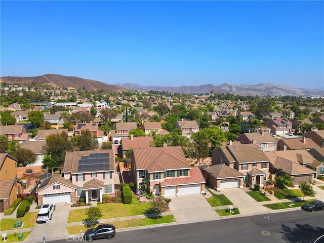 827 La Cadena Ln, Corona, CA 92879 - aerial view of residential area with a mountainous background