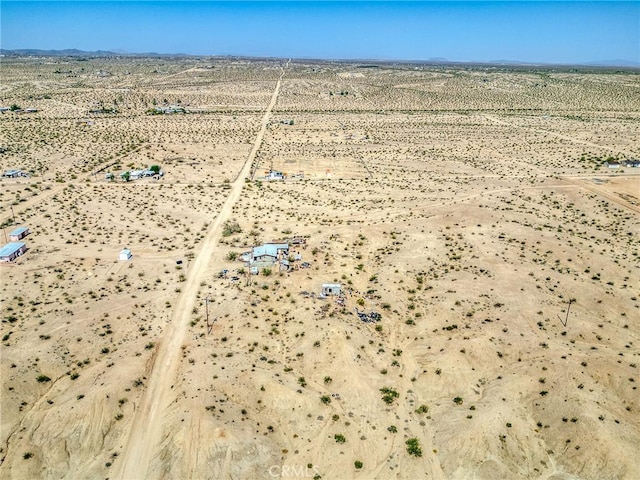 72082 Winters Rd Unit 29, Palms, CA 92277 - aerial view of sparsely populated area featuring a desert landscape and a mountainous background