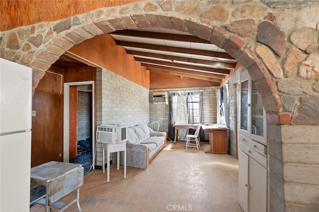 72082 Winters Rd Unit 29, Palms, CA 92277 - sunroom with a wall unit AC