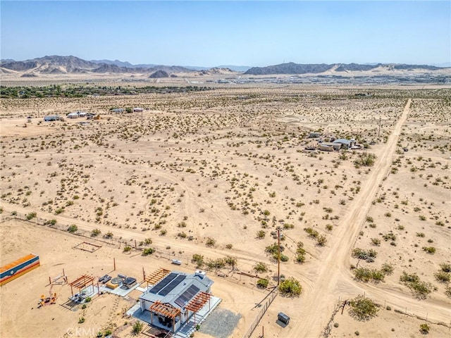 72082 Winters Rd Unit 29, Palms, CA 92277 - aerial view of sparsely populated area with a mountainous background