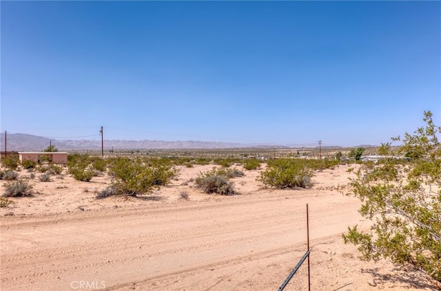 72082 Winters Rd Unit 29, Palms, CA 92277 - view of yard with view of desert, a view of countryside, and a mountain view