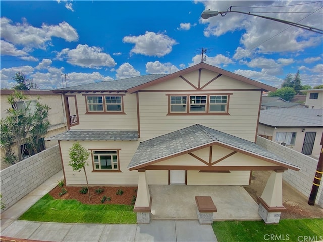 6545 Newlin, Whittier, CA 90601 - craftsman house featuring roof with shingles