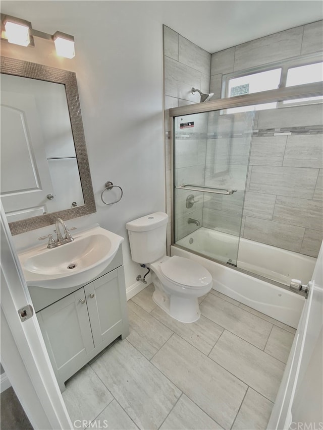 6545 Newlin, Whittier, CA 90601 - bathroom featuring vanity and enclosed tub / shower combo