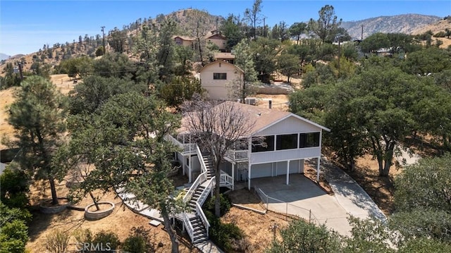 501 Old State Rd, Wofford Heights, CA 93285 - view of subject property featuring a mountain backdrop