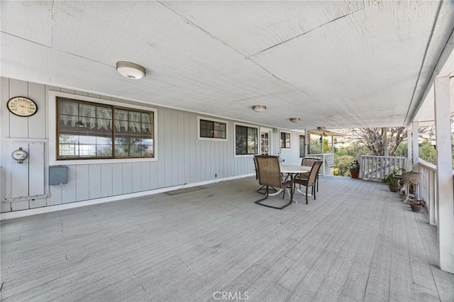 501 Old State Rd, Wofford Heights, CA 93285 - wooden deck featuring outdoor dining area