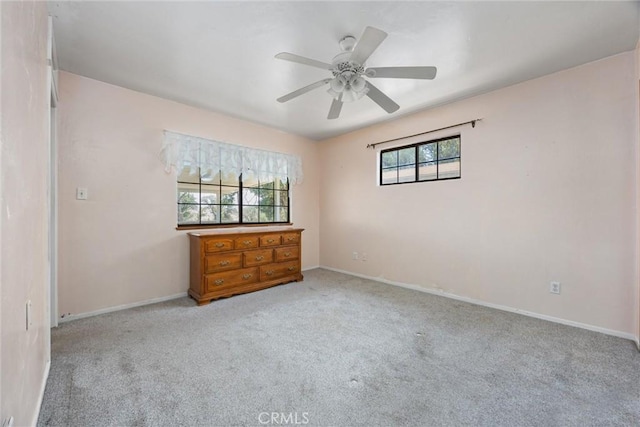 501 Old State Rd, Wofford Heights, CA 93285 - carpeted empty room with a ceiling fan and baseboards
