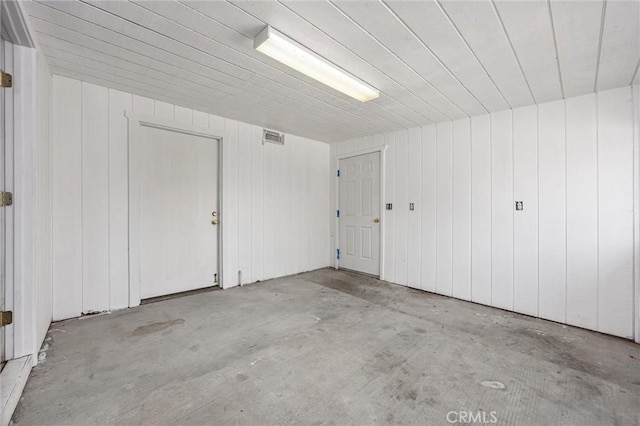 501 Old State Rd, Wofford Heights, CA 93285 - garage with wooden walls