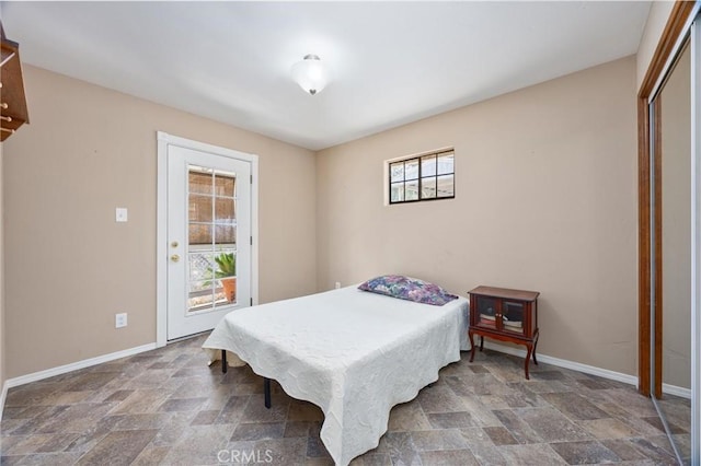 501 Old State Rd, Wofford Heights, CA 93285 - bedroom featuring stone finish floors and baseboards