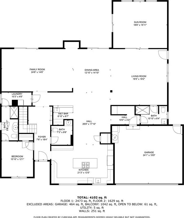 17211 Orozco St, Granada Hills, CA 91344 - view of floor plan / room layout