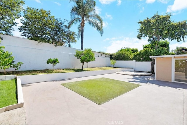 17211 Orozco St, Granada Hills, CA 91344 - view of yard with a patio area
