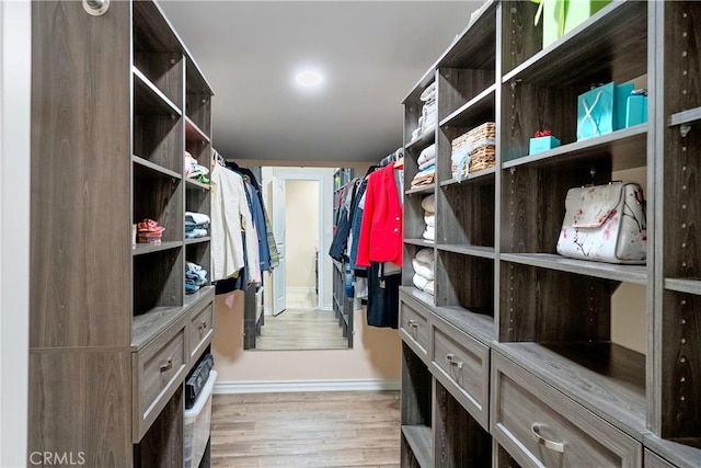 17211 Orozco St, Granada Hills, CA 91344 - walk in closet with light wood-type flooring