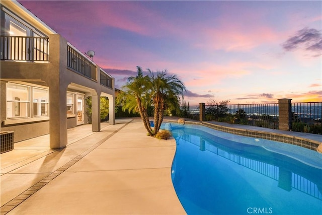 23735 Canyon Vista Ct, Diamond Bar, CA 91765 - view of swimming pool with a patio area