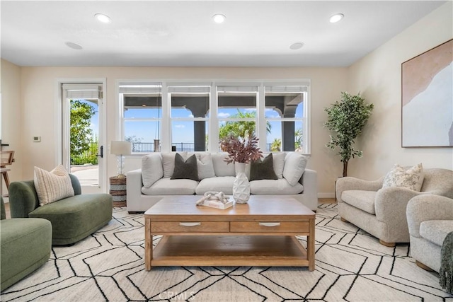 23735 Canyon Vista Ct, Diamond Bar, CA 91765 - living area featuring recessed lighting