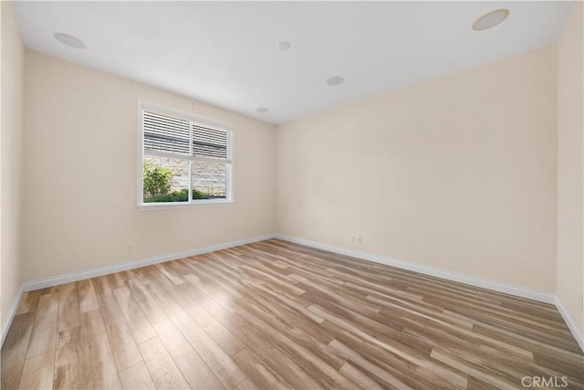 23735 Canyon Vista Ct, Diamond Bar, CA 91765 - spare room with light wood-style flooring and baseboards