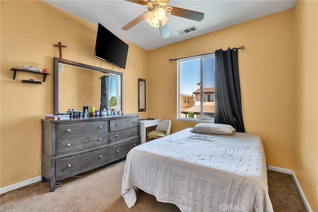 296 Lady Bell Way, Perris, CA 92571 - bedroom featuring carpet flooring and ceiling fan