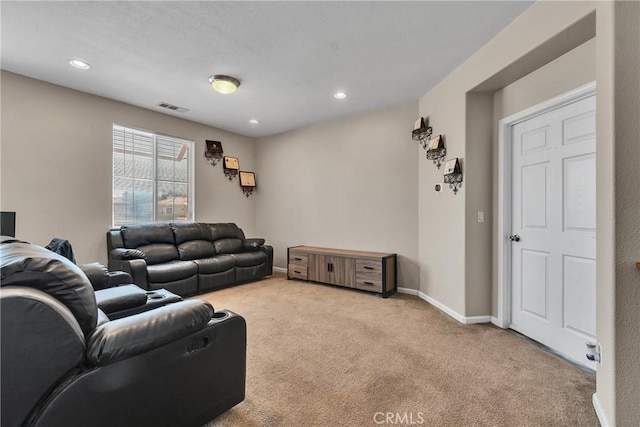 296 Lady Bell Way, Perris, CA 92571 - carpeted living area featuring recessed lighting and baseboards