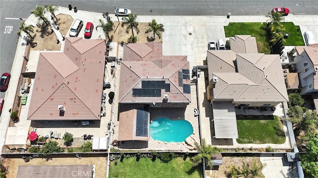 296 Lady Bell Way, Perris, CA 92571 - aerial view of a pool