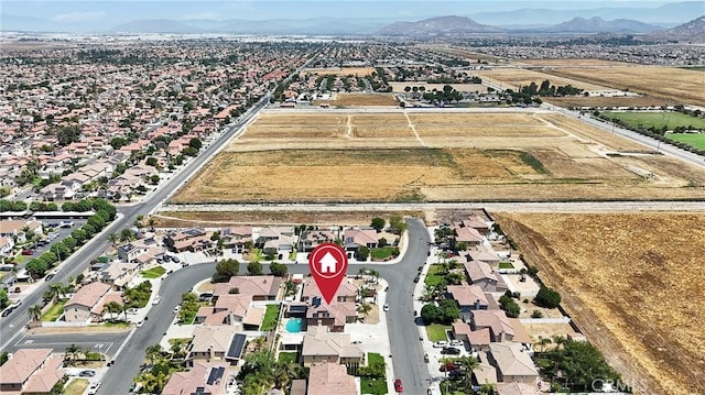 296 Lady Bell Way, Perris, CA 92571 - view of property location featuring a mountainous background and nearby suburban area