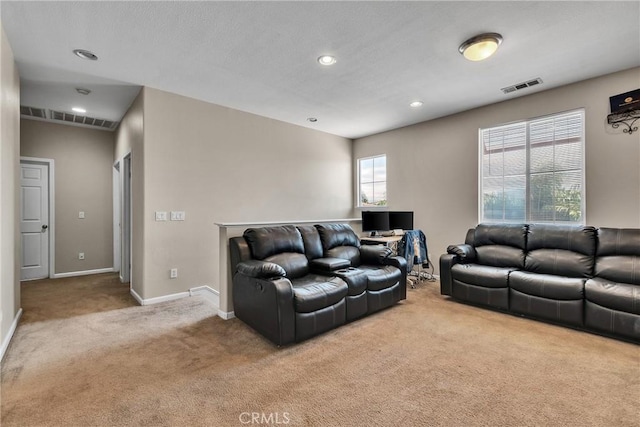 296 Lady Bell Way, Perris, CA 92571 - living area with carpet and recessed lighting