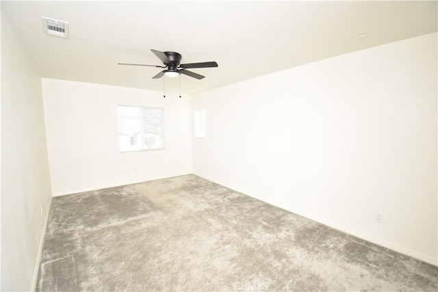 5280 Coyote St, Hemet, CA 92545 - carpeted empty room featuring ceiling fan