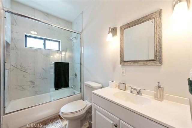 5336 Lemon Grove Ave, Los Angeles, CA 90038 - bathroom with vanity and combined bath / shower with glass door